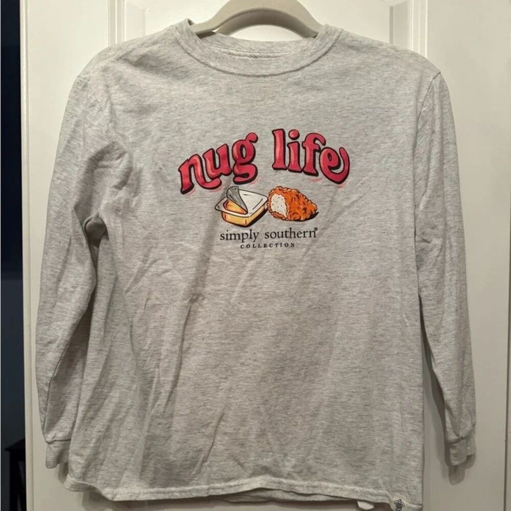 Simply Southern Youth Large Long Sleeve Tshirt